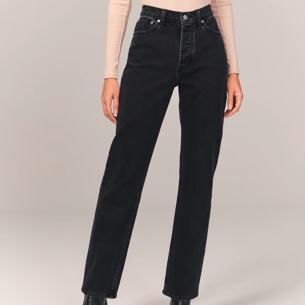 Abercrombie and Fitch Dad Jeans